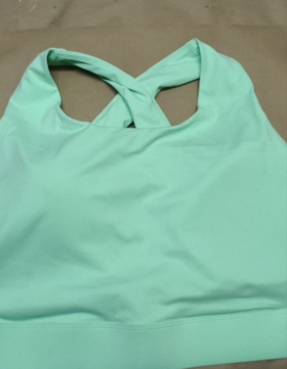 Fabletics Mint Cross-Back Sports Bra